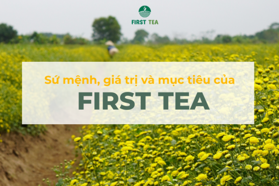 Sứ mệnh, giá trị và mục tiêu mà First Tea muốn mang lại