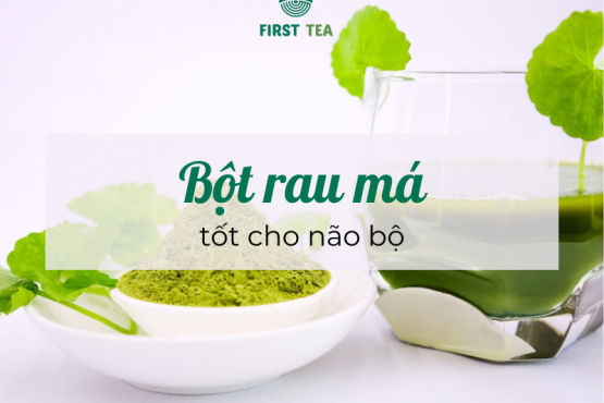 Tăng cường trí nhớ cùng bột rau má