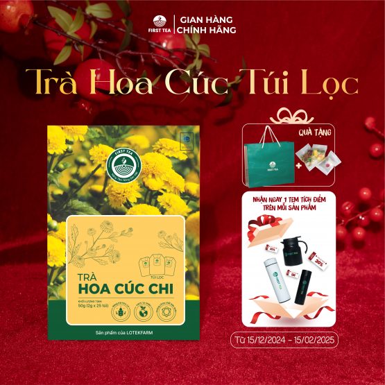 TRÀ HOA CÚC CHI TÚI LỌC