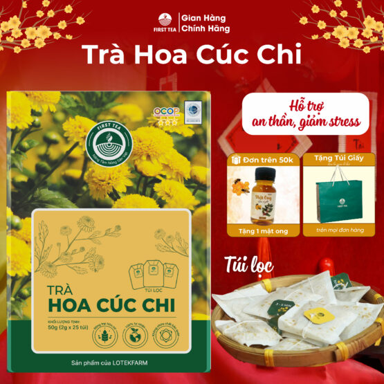 TRÀ HOA CÚC CHI TÚI LỌC TRÀ HOA CÚC CHI TÚI LỌC