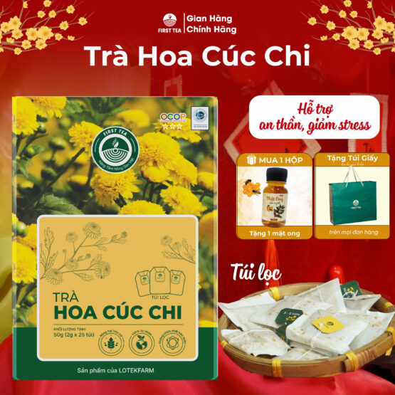 TRÀ HOA CÚC CHI TÚI LỌC