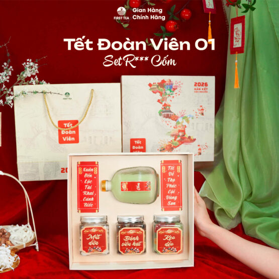 Hộp Quà Tết Đoàn Viên 1: Rượu Cốm Hà Nội Hộp Quà Tết Đoàn Viên 1: Rượu Cốm Hà Nội