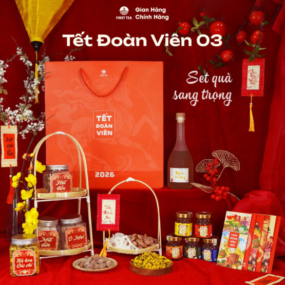 Hộp Quà Tết Đoàn Viên 03: Hộp quà sang trọng Hộp Quà Tết Đoàn Viên 03: Hộp quà sang trọng