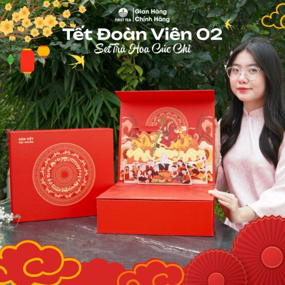 Hộp Quà Tết Đoàn Viên 2: Trà Hoa Cúc Chi