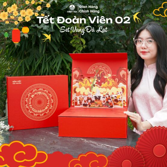 Hộp Quà Tết Đoàn Viên 2: Rượu Vang Đà Lạt